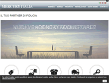 Tablet Screenshot of mercuryitalia.com